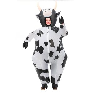zisuex inflatable cow costume
