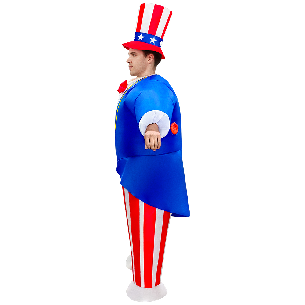 Wholesale bulk purchase inflatable Uncle Sam costumes