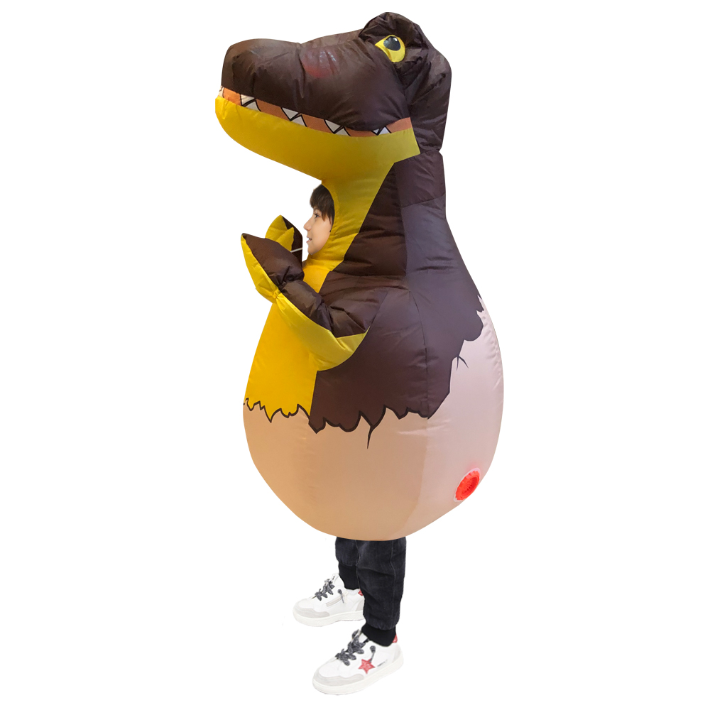 Dinosaur inflatable costume girls
