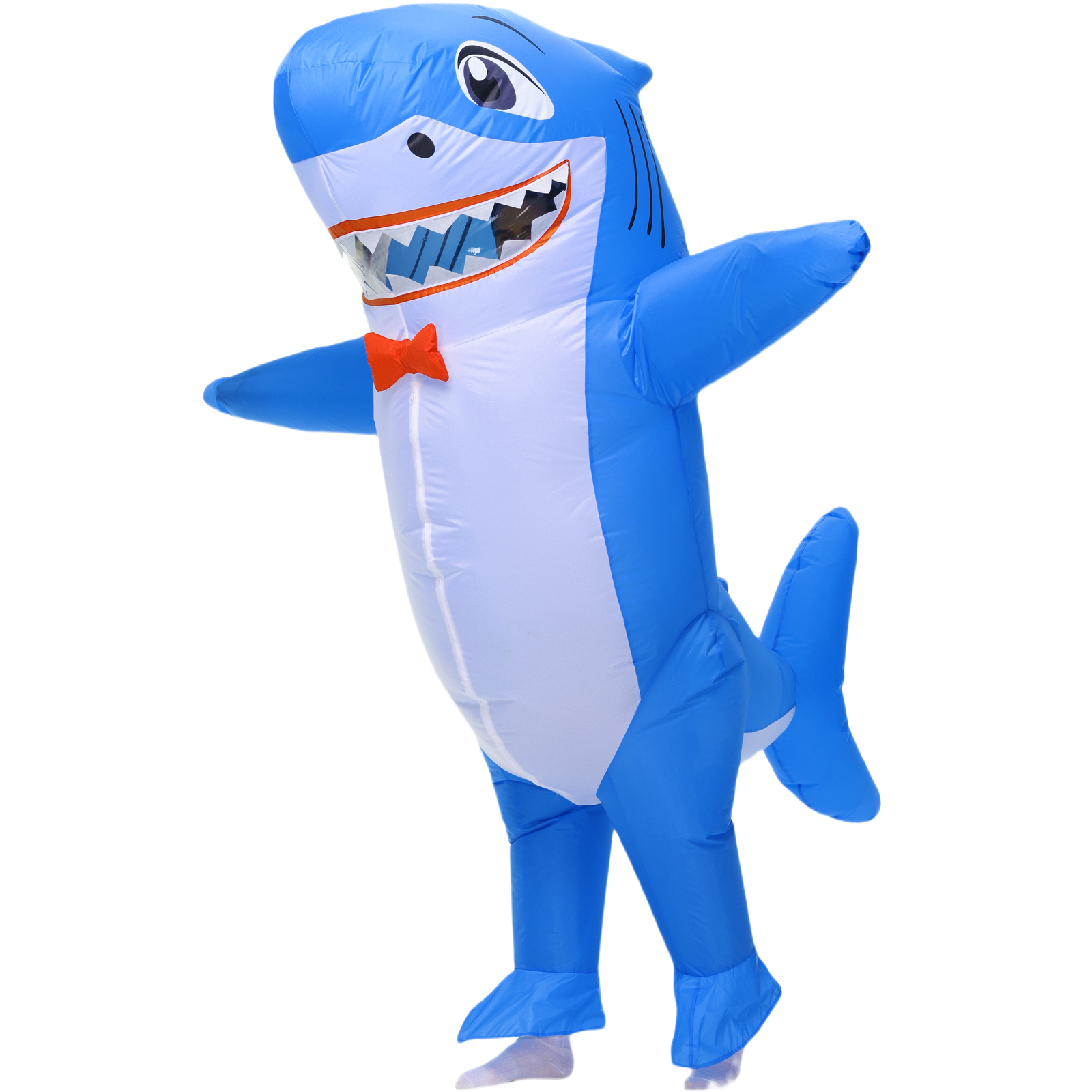 zisuex blow up shark costume