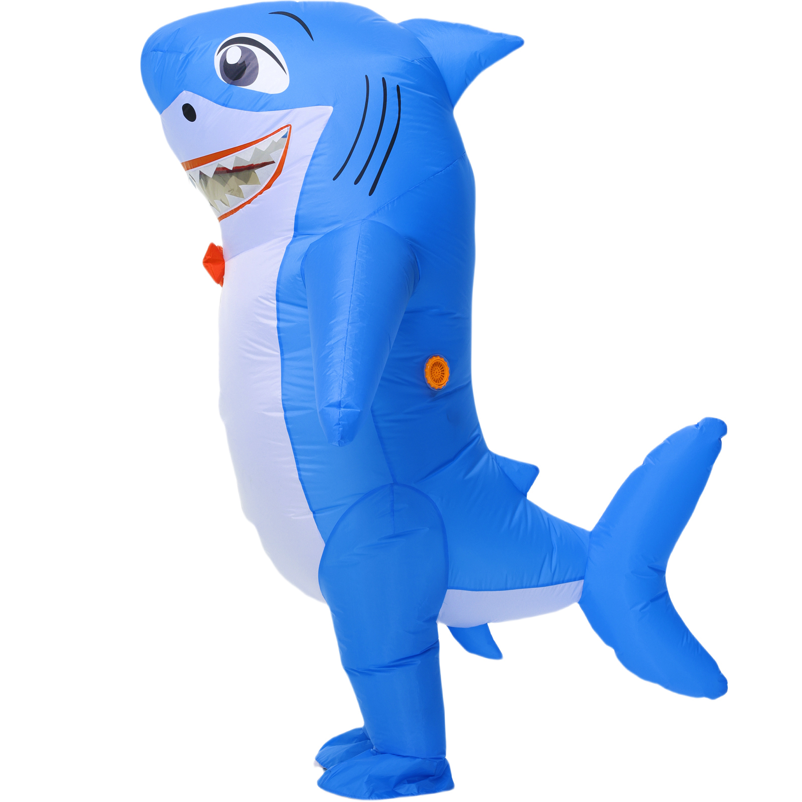 zisuex blue inflatable shark costume