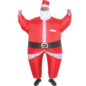 Wholesale Santa Claus inflatable costumes for gift retailers