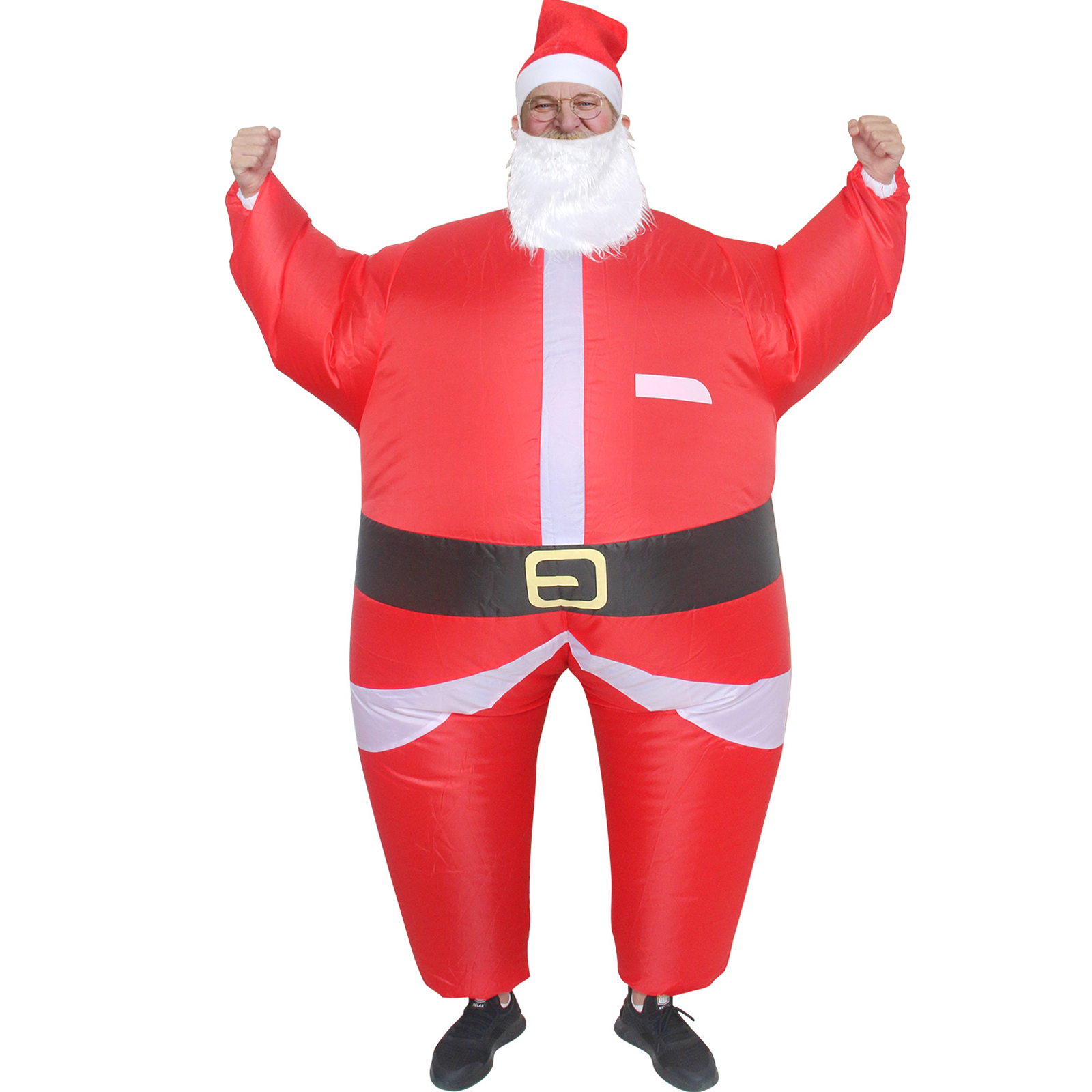 Wholesale Santa Claus inflatable costumes for gift retailers