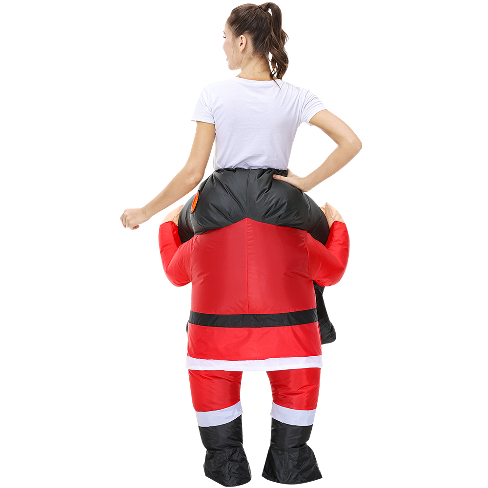 Wholesale holiday riding Santa costume distributor