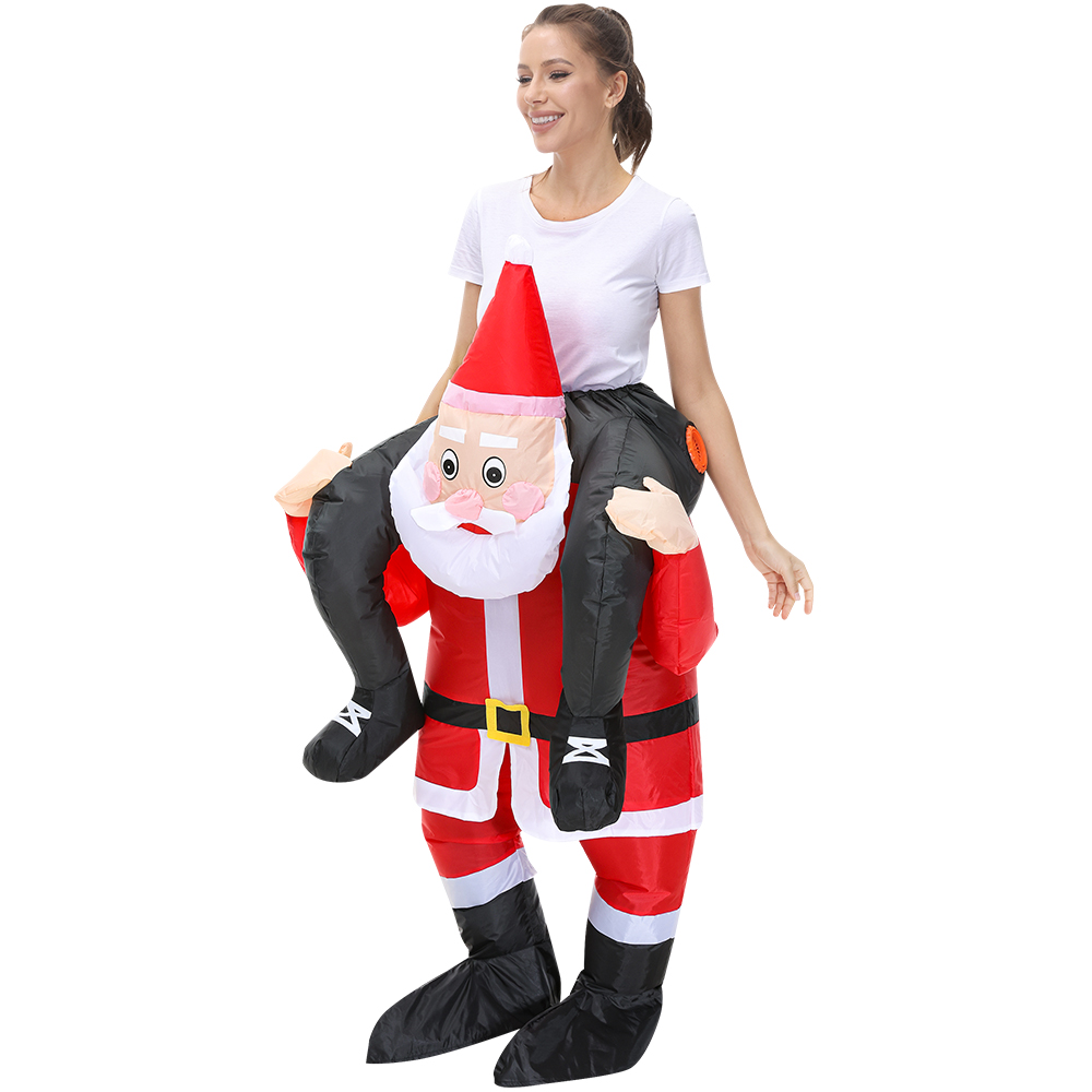 Riding Santa Claus costume wholesale distributor