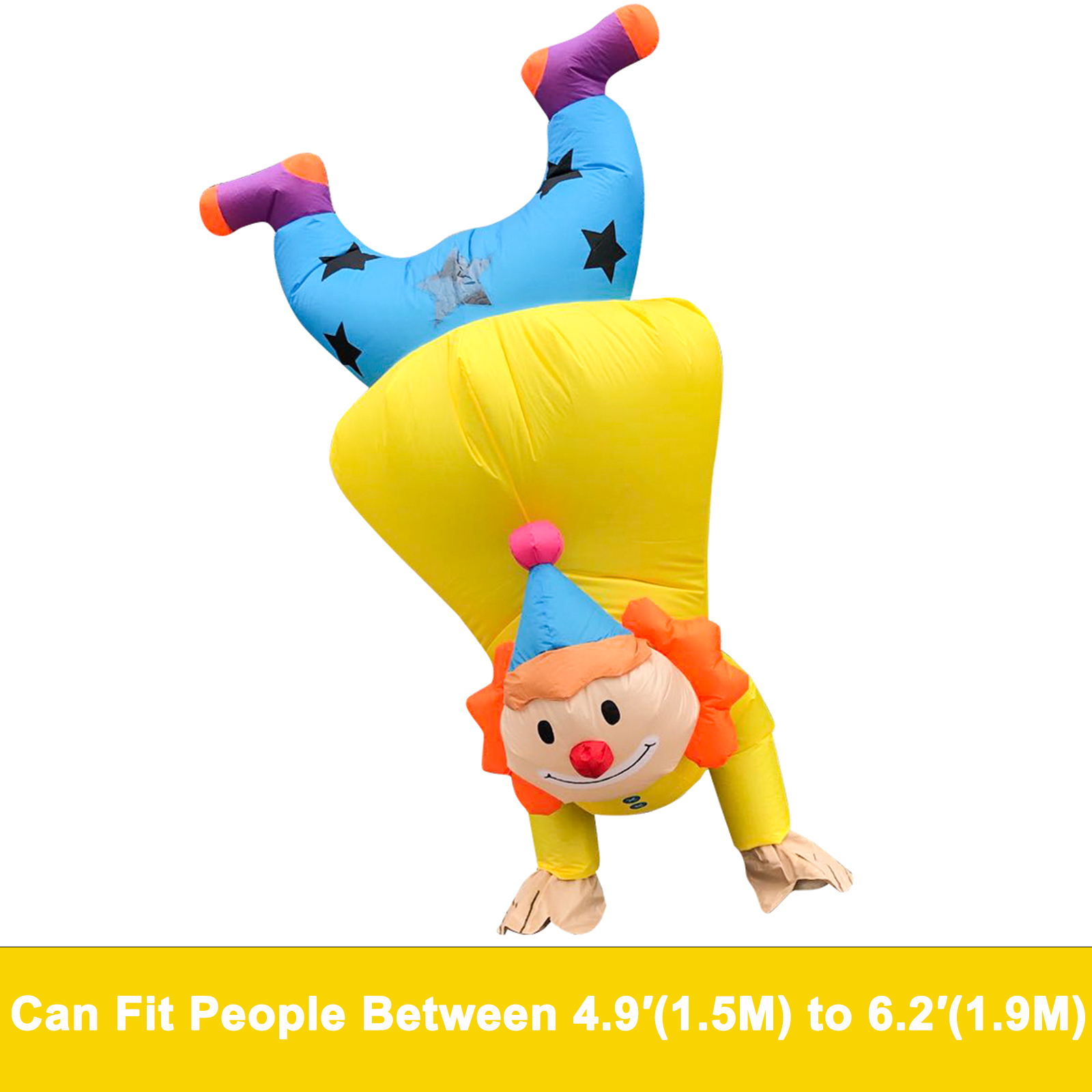 ZISUEX Clown blow up suit