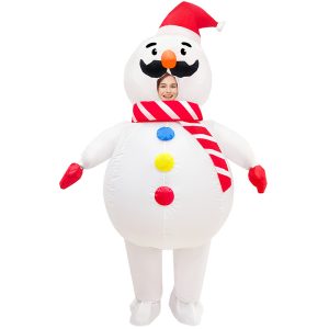 snowman inflatable costume