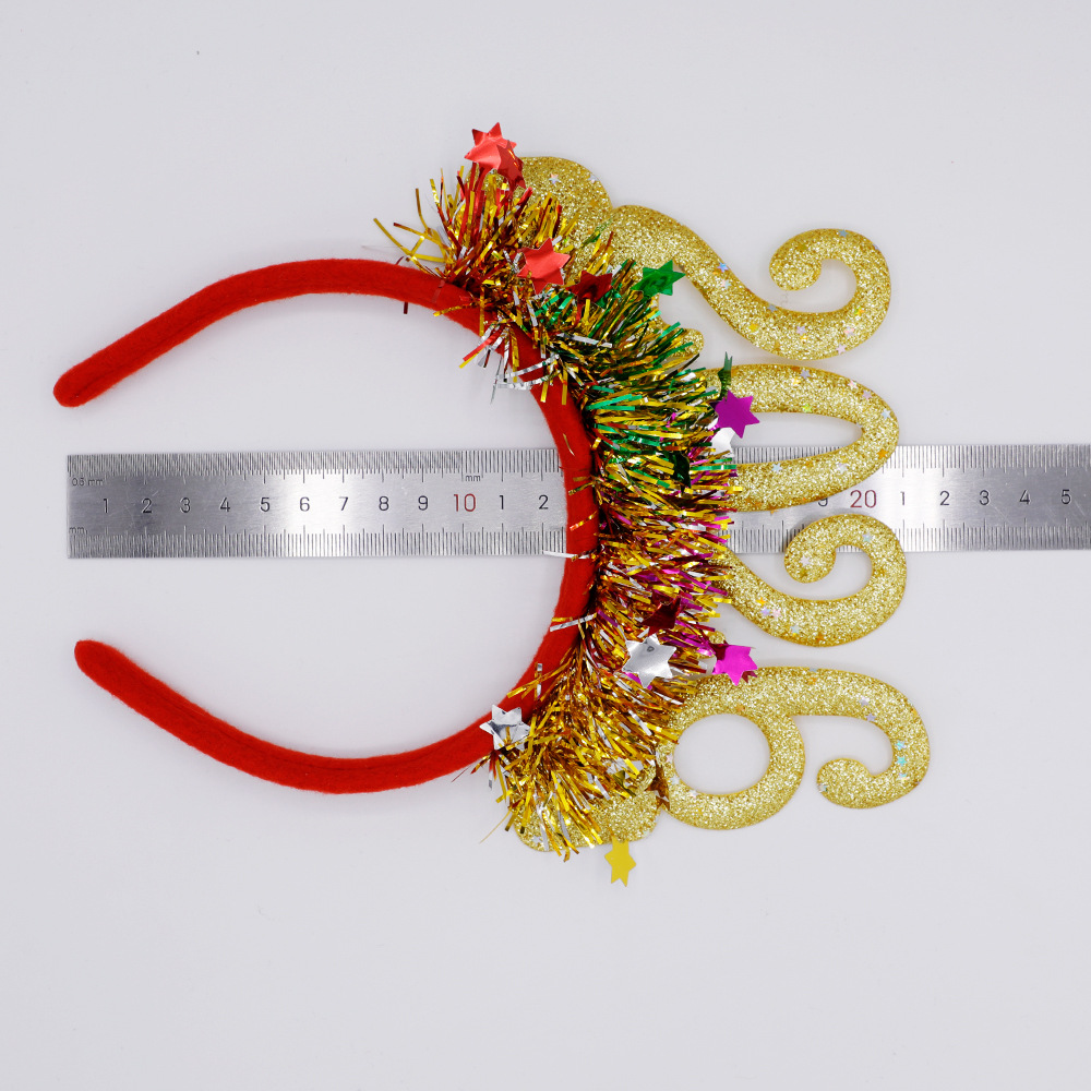 New Year headband for women