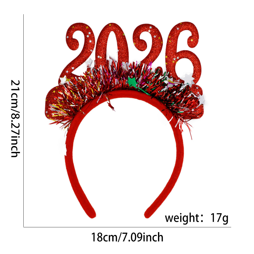 glitter crown new year headband wholesale
