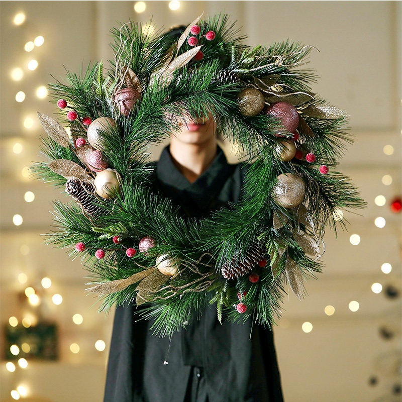 artificial Christmas wreaths - 图片 4