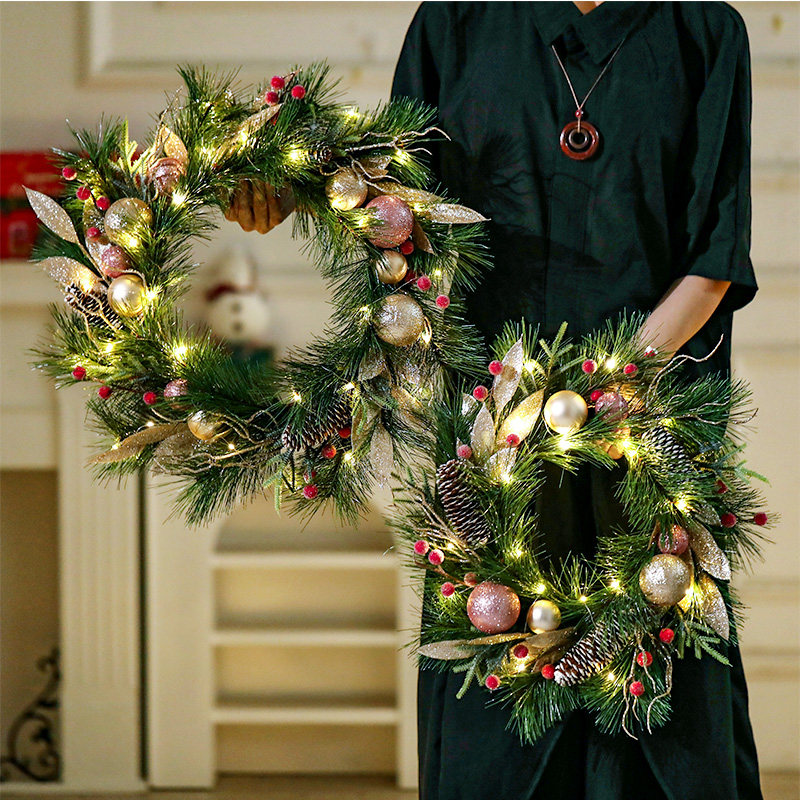 artificial Christmas wreaths - 图片 3