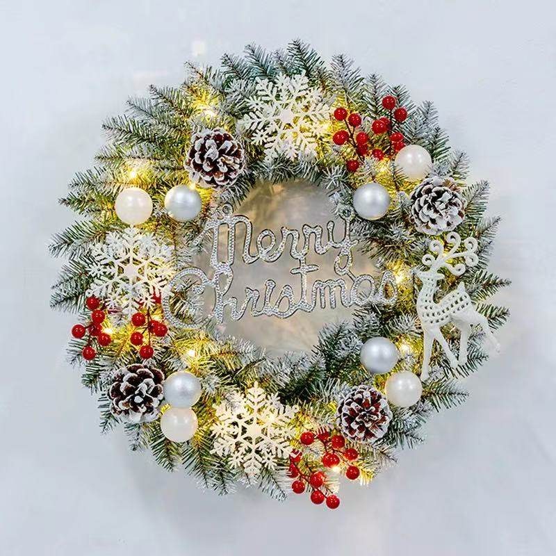 artificial Christmas wreaths