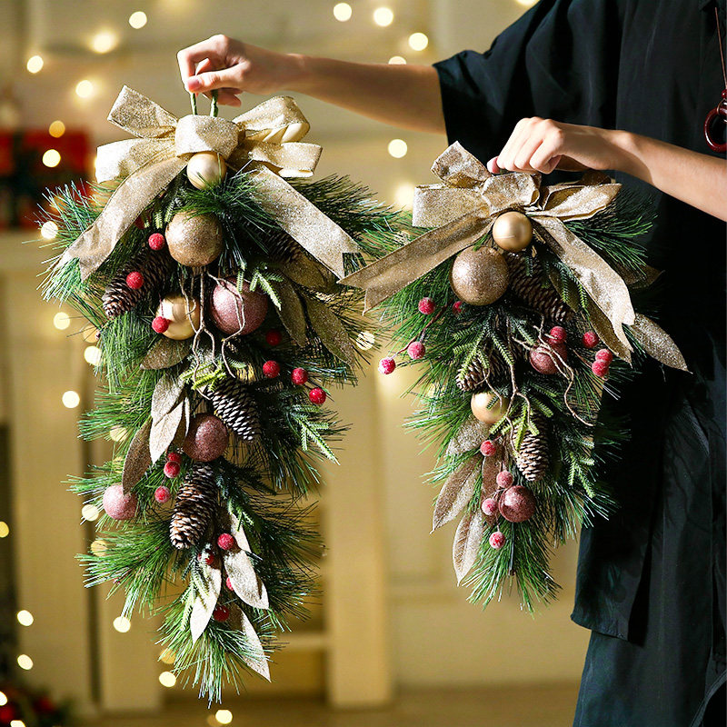 artificial Christmas wreaths - 图片 5