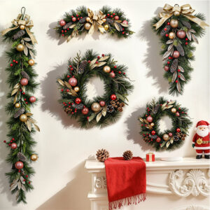 artificial Christmas wreaths