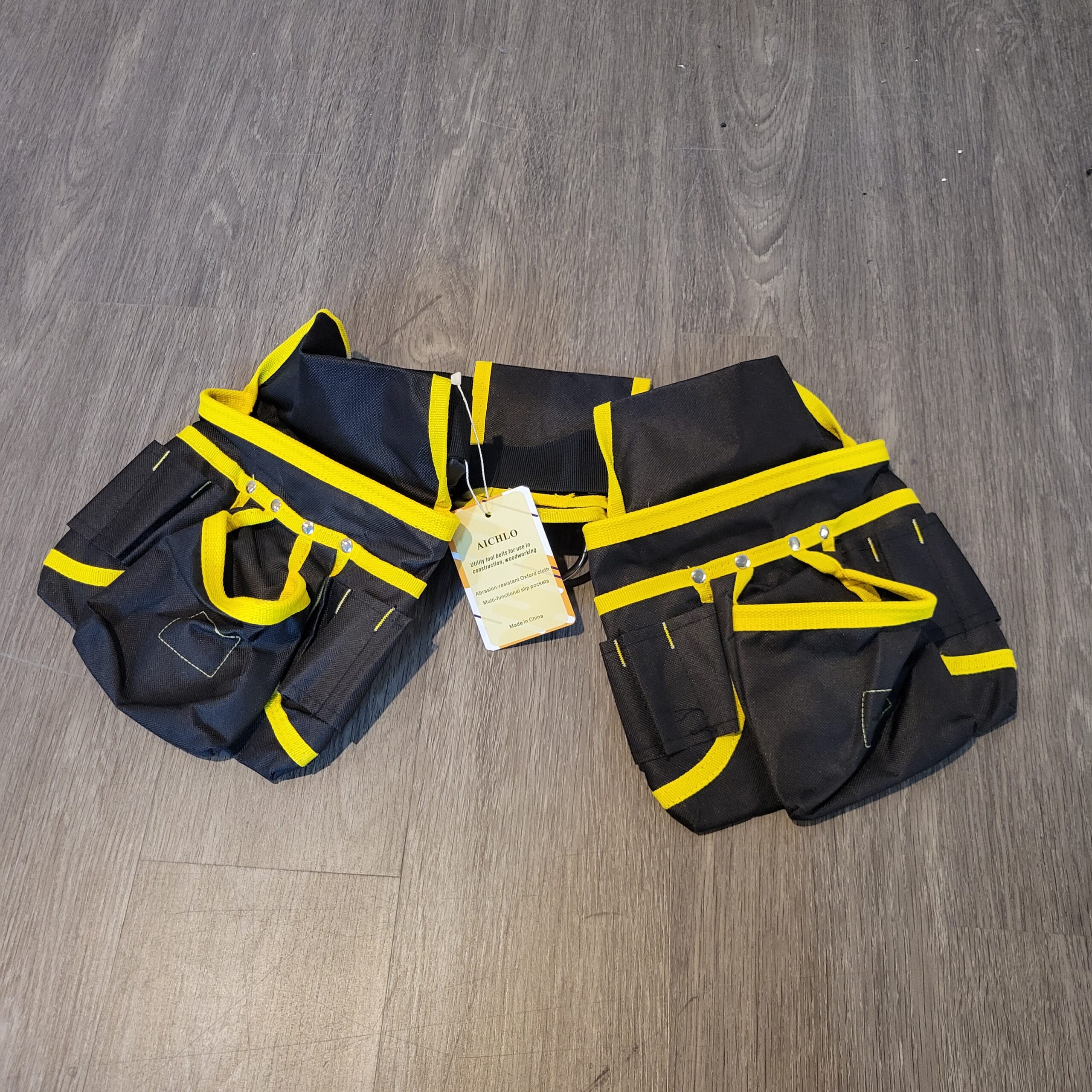 Designed for Efficiency and Comfort The AICHLO Utility Tool Belt is a must-have for professionals and hobbyists alike. Whether you're in construction or woodworking, this belt keeps your tools within easy reach, letting you focus on the task at hand. Durability You Can Rely On Made with high-quality materials, this tool belt is built to last. Its sturdy design ensures it can withstand the daily wear and tear of demanding job sites, making it the perfect choice for tough environments. Organized and Accessible The AICHLO Utility Tool Belt features multiple compartments and holders to keep your tools organized. With everything in its place, you can work more efficiently and waste less time searching for what you need. Designed for Efficiency and Comfort The AICHLO Utility Tool Belt is a must-have for professionals and hobbyists alike. Whether you're in construction or woodworking, this belt keeps your tools within easy reach, letting you focus on the task at hand. Durability You Can Rely On Made with high-quality materials, this tool belt is built to last. Its sturdy design ensures it can withstand the daily wear and tear of demanding job sites, making it the perfect choice for tough environments. Organized and Accessible The AICHLO Utility Tool Belt features multiple compartments and holders to keep your tools organized. With everything in its place, you can work more efficiently and waste less time searching for what you need.