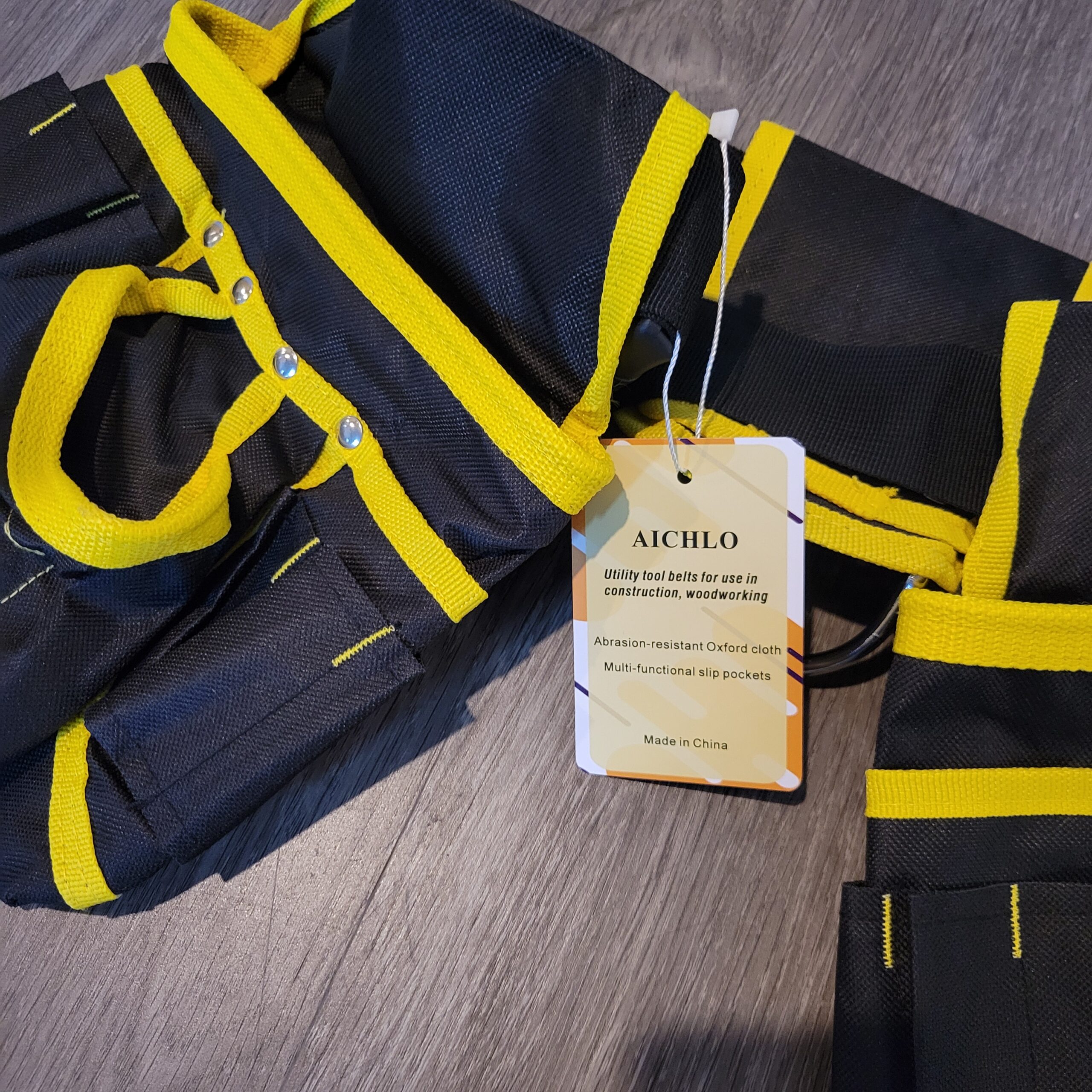 Designed for Efficiency and Comfort The AICHLO Utility Tool Belt is a must-have for professionals and hobbyists alike. Whether you're in construction or woodworking, this belt keeps your tools within easy reach, letting you focus on the task at hand. Durability You Can Rely On Made with high-quality materials, this tool belt is built to last. Its sturdy design ensures it can withstand the daily wear and tear of demanding job sites, making it the perfect choice for tough environments. Organized and Accessible The AICHLO Utility Tool Belt features multiple compartments and holders to keep your tools organized. With everything in its place, you can work more efficiently and waste less time searching for what you need. Designed for Efficiency and Comfort The AICHLO Utility Tool Belt is a must-have for professionals and hobbyists alike. Whether you're in construction or woodworking, this belt keeps your tools within easy reach, letting you focus on the task at hand. Durability You Can Rely On Made with high-quality materials, this tool belt is built to last. Its sturdy design ensures it can withstand the daily wear and tear of demanding job sites, making it the perfect choice for tough environments. Organized and Accessible The AICHLO Utility Tool Belt features multiple compartments and holders to keep your tools organized. With everything in its place, you can work more efficiently and waste less time searching for what you need.